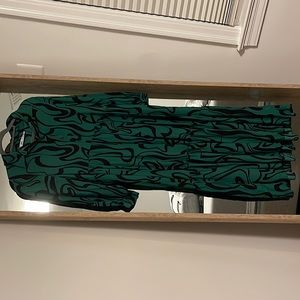 ZARA Green long dress